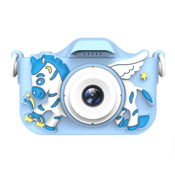 Kids Mini Camera 2.0ips Display Hd Digital Camera Cartoon Educational Toy 800w Single Camera Pink K484-PEL_0OHUU67N
