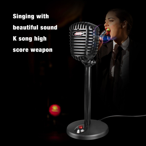 Computer Rotatable Usb  Microphone Drive-free Voice Chat Device Video Conference Microphone black K484-PEL_0I4JDVWI
