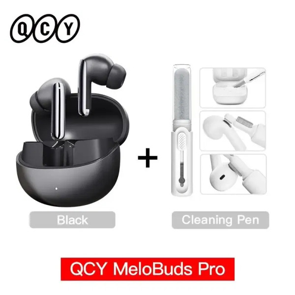 Color: black, Ships From: CHINA - New! MeloBuds Pro ANC Bluetooth 5.3 Earphones Wireless 46dB Hybri F640-12000044615628476