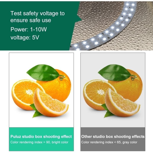Photograph Prop Highlight Portable Studio Set 25cm Photo Props Photography Equipment white K484-PEL_0HXVFS1C