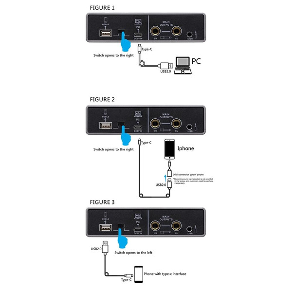 Q-16 Professional Recording Sound Card Dsp Reverberation K Singing Sound Card Delay Free Monitoring K484-PEL_0PYN2N7A