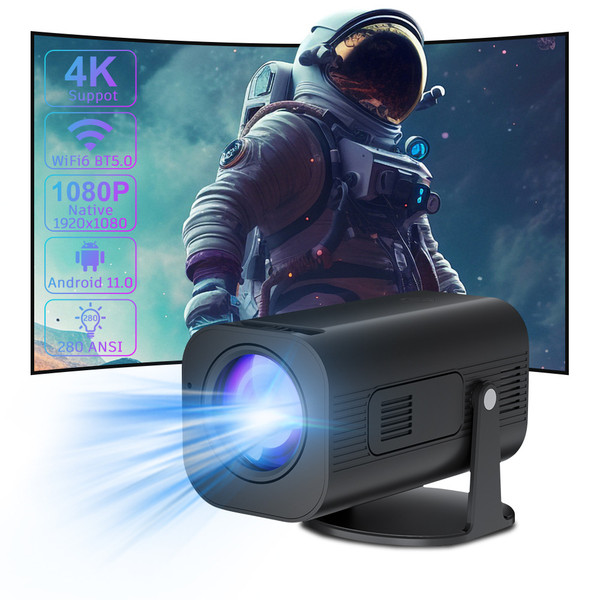 Color: Black 216g, Specifications: British Standard - P330 Cross-border Mini Projector Theater Port Q119-CJYD208413203CX