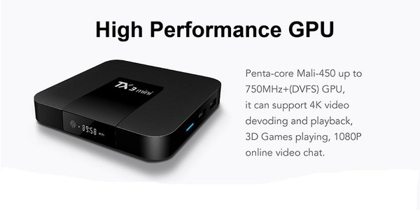 TX3 Mini Android 7.1 Smart TV BOX Amlogic S905W Quad Core Set Top Box H.265 4K WiFi Media Player  2 K484-PEL_04PZTQUQ
