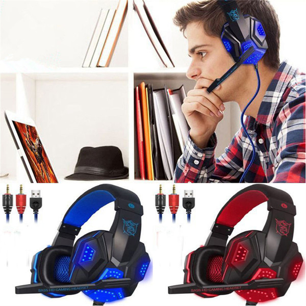 Sy830mv Wired Gaming Headset With Microphone 3.5mm Powerful Sound Headphones For Computer Pc White  K484-PEL_0LCNPJUH