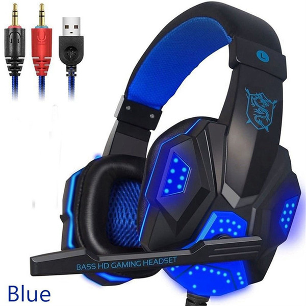 Sy830mv Wired Gaming Headset With Microphone 3.5mm Powerful Sound Headphones For Computer Pc White  K484-PEL_0LCNPJUH