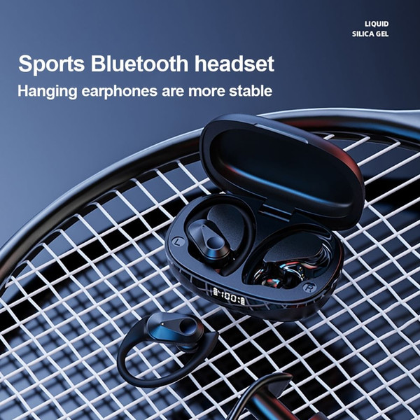 ORIGINAL LENOVO Lp75 Wireless Headphones Bluetooth 5.3 Led Battery Display Earhook Earphones for Sp K484-PEL_0PJF5VU7