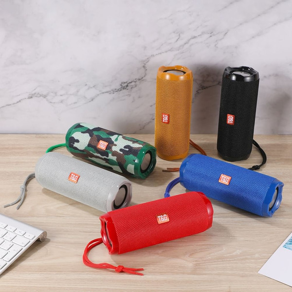 Wireless Speaker Waterproof Portable Speaker Audio Home Outdoor Speaker FM Radio TF Card USB Disk P K484-FQZHE_7PLX3ISK