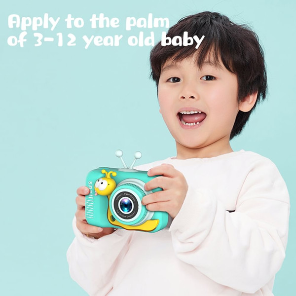 Kids Camera HD 1080P Children Sports Camera 2.0 Inch Ips Screen Mini Camera Blue K484-PEL_0R9OAYY0