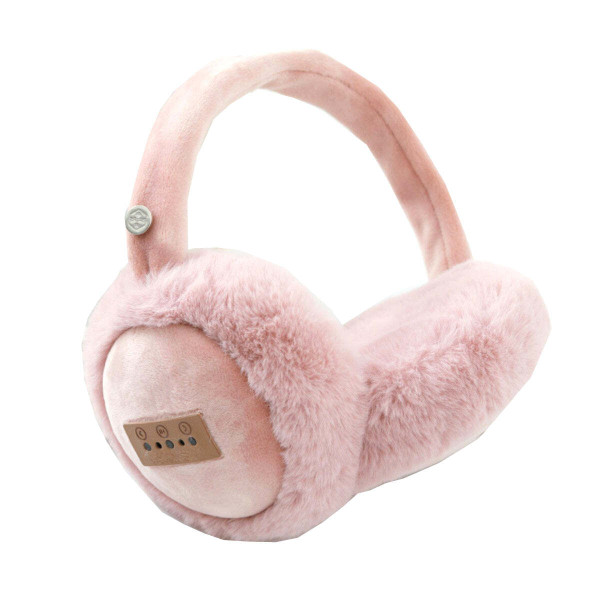 Color: PINK - Fuzzy Wuzzy Bluetooth Headphones K290-39729118543958