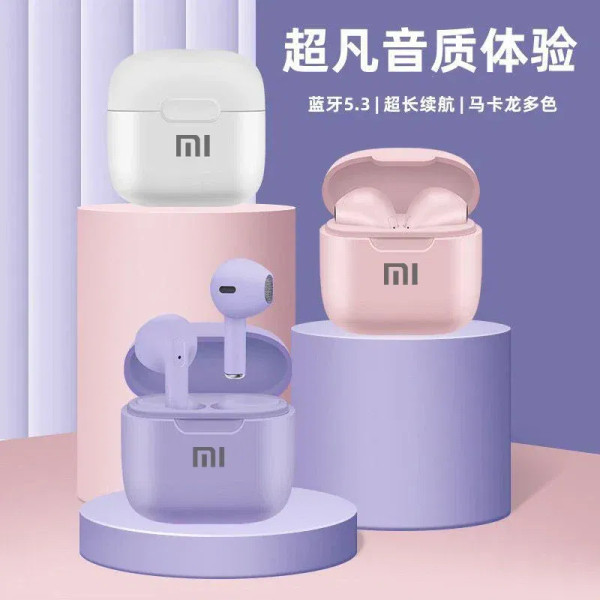Color: Pink - Original XIAOMI Air A2 Pro Earphone TWS 9D HIFI Headset Bluetooth Music Earbuds For I F640-12000040308530092