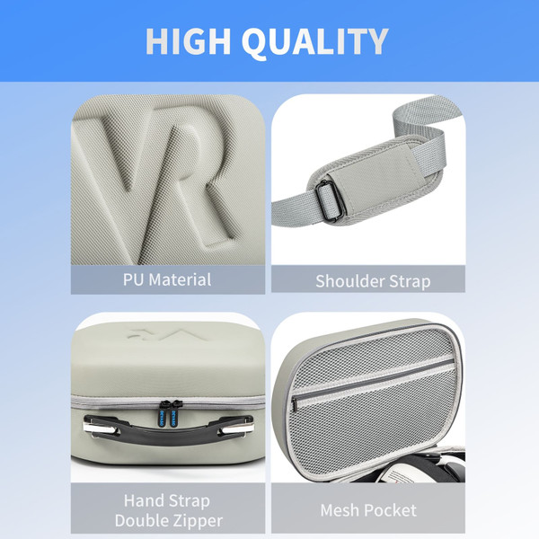 Carrying Case Large-Capacity Handbag Travel Protective Box Compatible for Oculus Quest2 Vr Glasses  K484-PEL_0O7FFL14