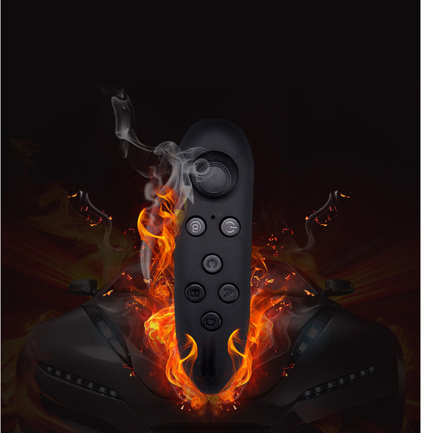 Color: Remote black - VR glasses mobile phone 3D virtual reality helmet magic mirror theater Q119-CJXFBXVR00012-Remote black