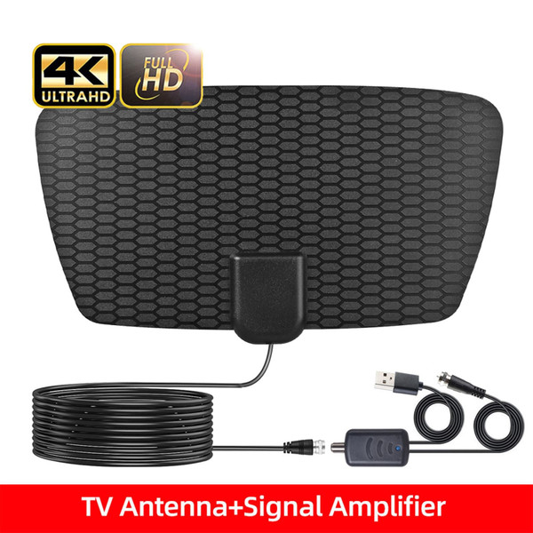 3600 Miles Range 4k Tv Digital Antenna Signal Receiver Indoor Hdtv Antenna with Amplifier Signal Bo K484-PEL_0OQEUDAR