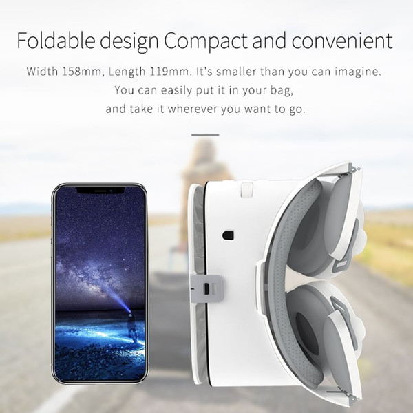 Z6 VR 3D Glasses Virtual Reality Mini Cardboard Helmet VR Glasses Headsets BOBO VR for 4.7-6.2 inch K484-PEL_0FL5HU05