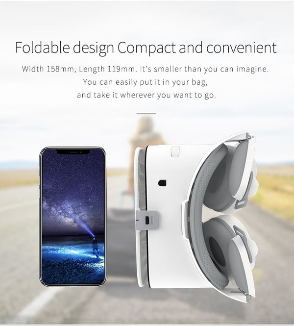 Z6 VR 3D Glasses Virtual Reality Mini Cardboard Helmet VR Glasses Headsets BOBO VR for 4.7-6.2 inch K484-PEL_0FL5HU05