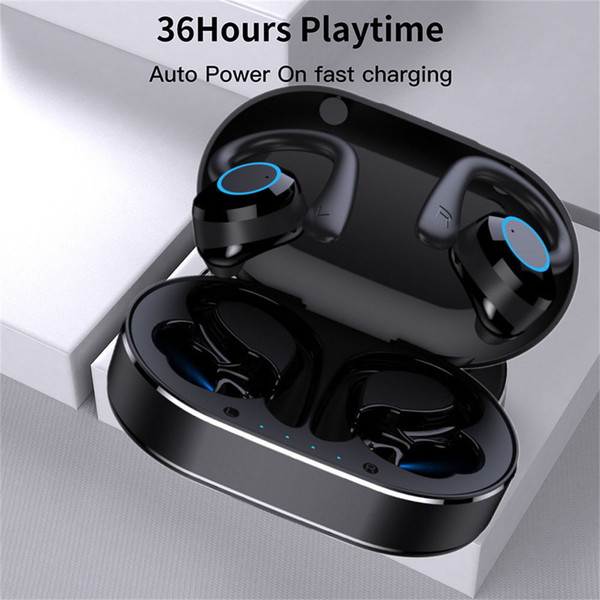 Q23 Pro Wireless Bluetooth Headphones Noise Cancelling Stereo Bass Earphone Waterproof Black K484-PEL_0O5JG7ZV