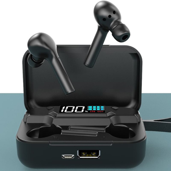 K18 Wireless Bluetooth  5.0  Earphones Portable Sports Earphones With Led Digital Display Charging  K484-PEL_0IN4FJD4