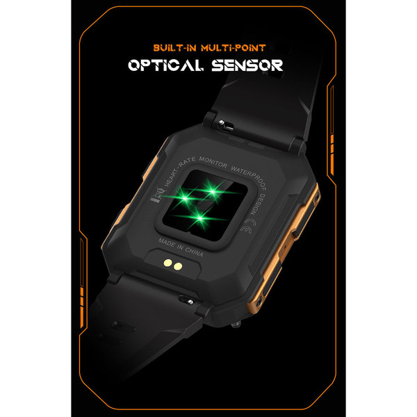 US C20pro Men Smart Watch Bluetooth Call 1.83 Inch HD Screen Waterproof Sports Smartwatch Orange K484-PEL_0P6MERVY_US