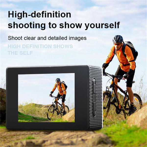 Outdoor Action Camera 30m Waterproof Diving Camcorder Multifunctional Hd 4k Sj4000 Underwater Dv Ca K484-PEL_0OVFH78E