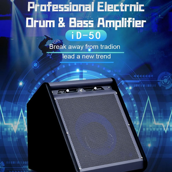 Portable Electronic Drum Speaker Surround Stereo Sound Bass Speaker Musical Instrument Audio Amplif K484-PEL_0ROXQHW5