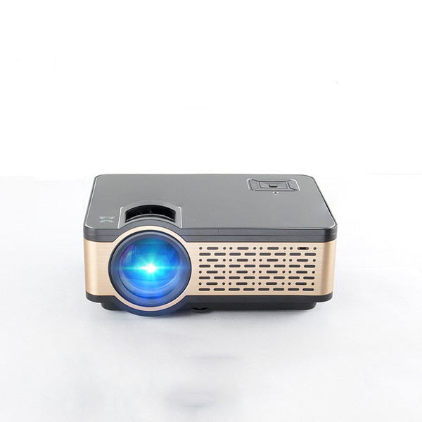 Color: Voice black gold, Model: AU - Home New Wifi Wireless Mobile Phone Projector Q119-CJXFJTTY00241-Voice black gold-AU