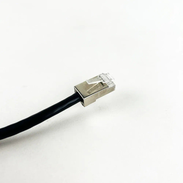 Color: Silver, Length: 20m - 0.3M-100M Cat5/CAT6 Stage Ethernet Extension Shielded Cable Outdoor&In F640-12000037828472672