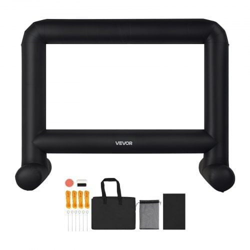 15FT Inflatable Movie Screen, Inflatable Projector Screen with Portable Storage Bag, 16:9 Easy Set  E415-XCQSTYPMZJS1ZSUV8001V1