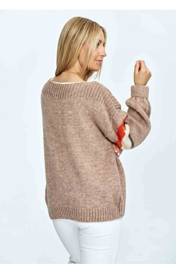 brown - Jumper model 172048 Figl U704-172048