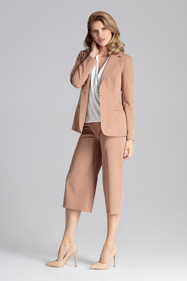 brown - Jacket model 129803 Figl U704-129803