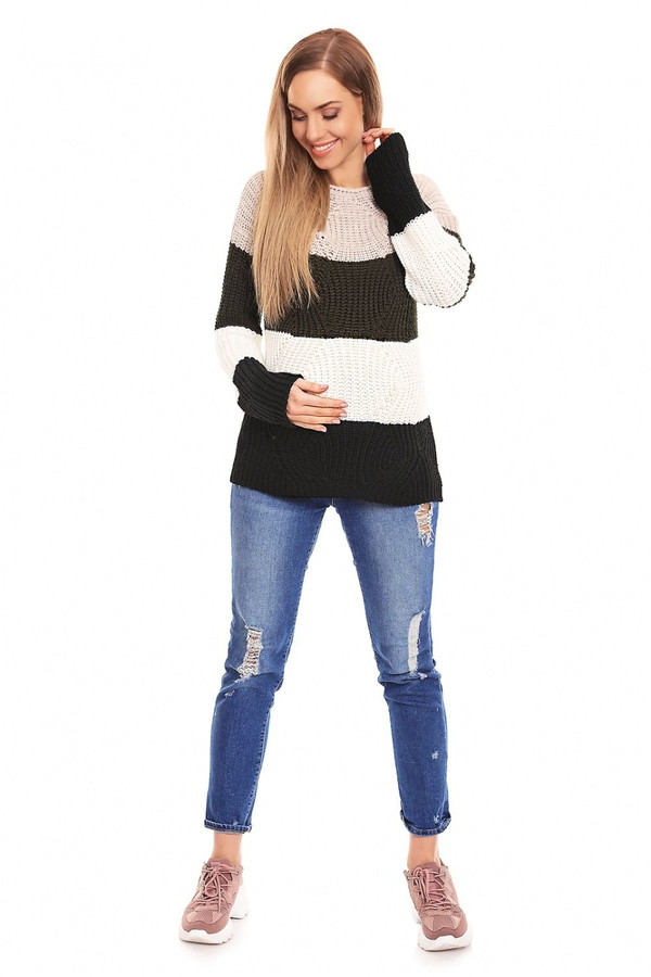 multicolor - Pregnancy sweater model 132018 PeeKaBoo U704-132018