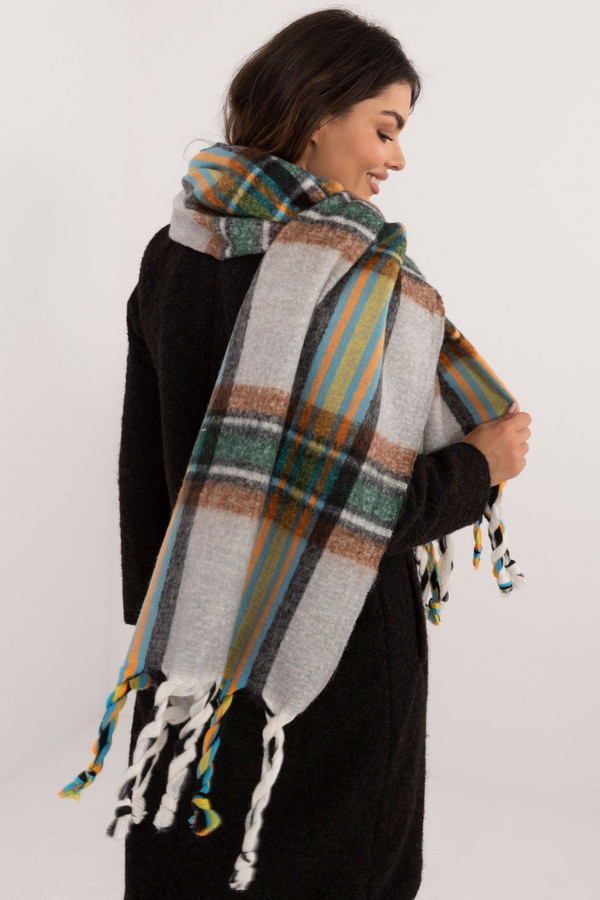 grey - Shawl model 202583 AT U704-202583