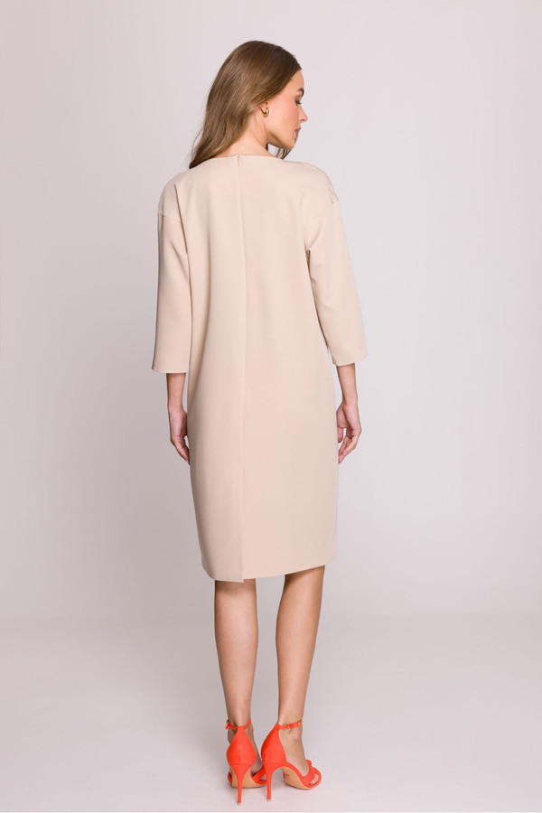 beige - Daydress model 209133 Stylove U704-209133