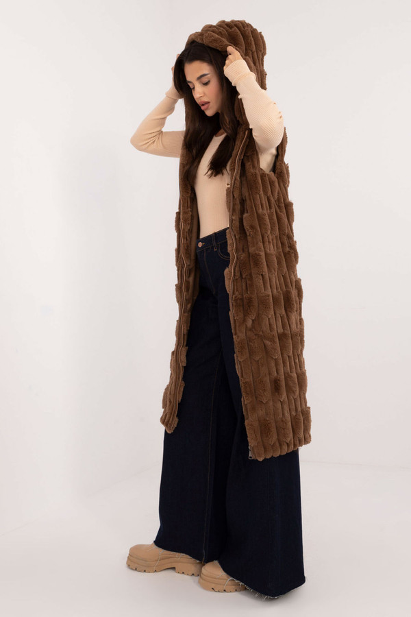 brown - Gilet model 200522 AT U704-200522