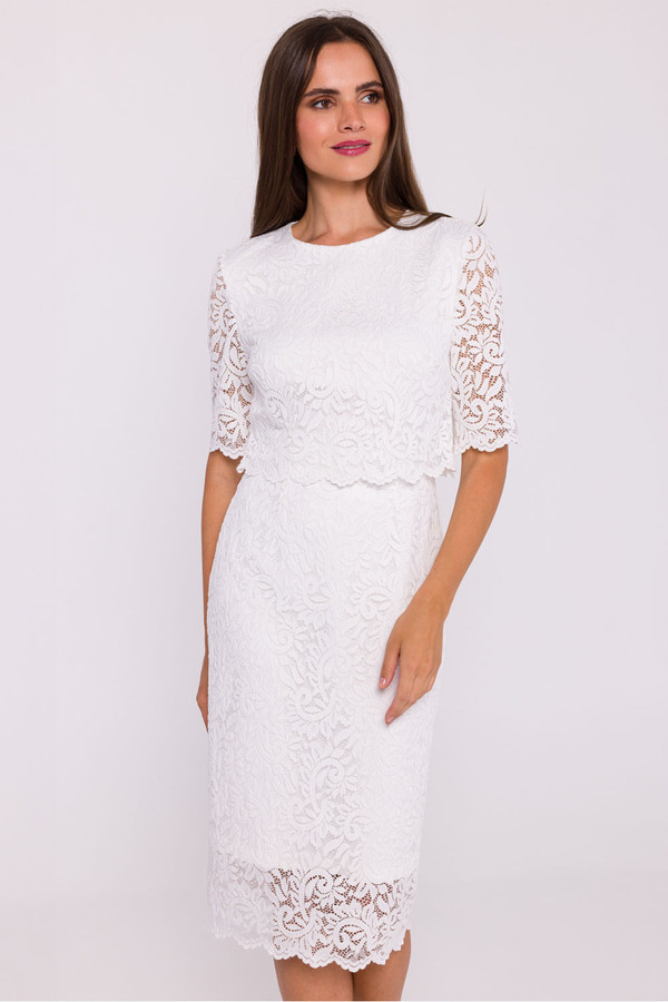 beige - Evening dress model 201111 Stylove U704-201111