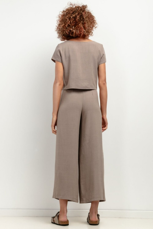 brown - Women trousers model 198547 Tessita U704-198547