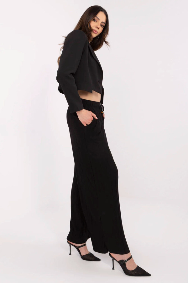 black - Women trousers model 212667 Sublevel U704-212667