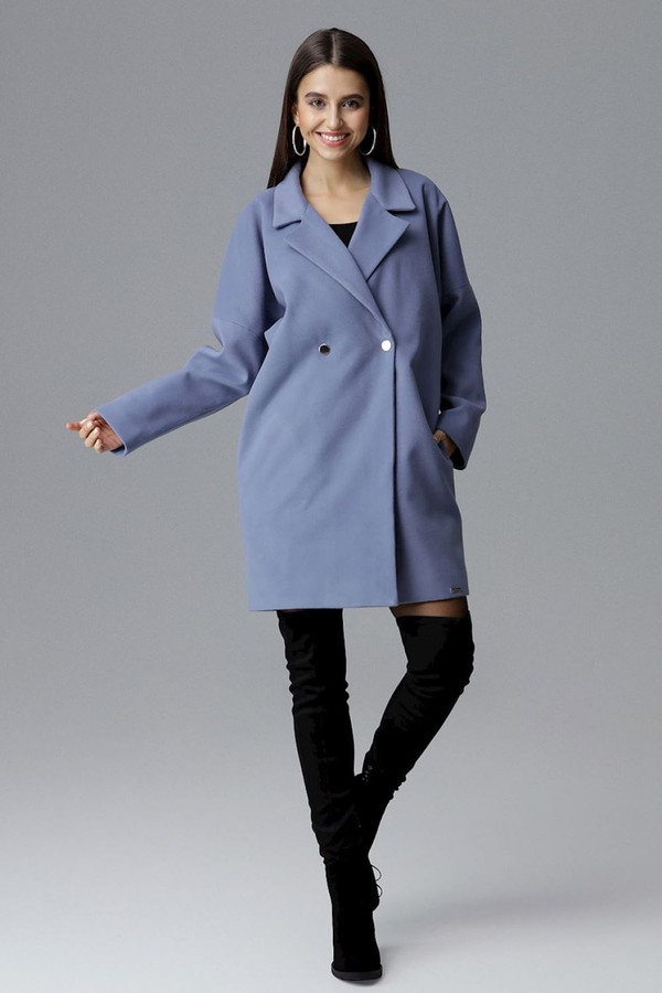 blue - Coat model 124228 Figl U704-124228