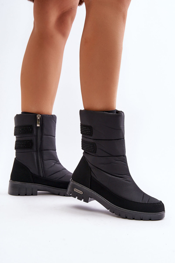 black - Snow boots model 202626 Step in style U704-202626
