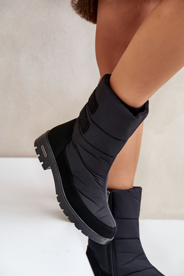 black - Snow boots model 202626 Step in style U704-202626