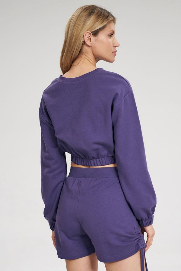 violet - Sweatshirt model 162446 Figl U704-162446