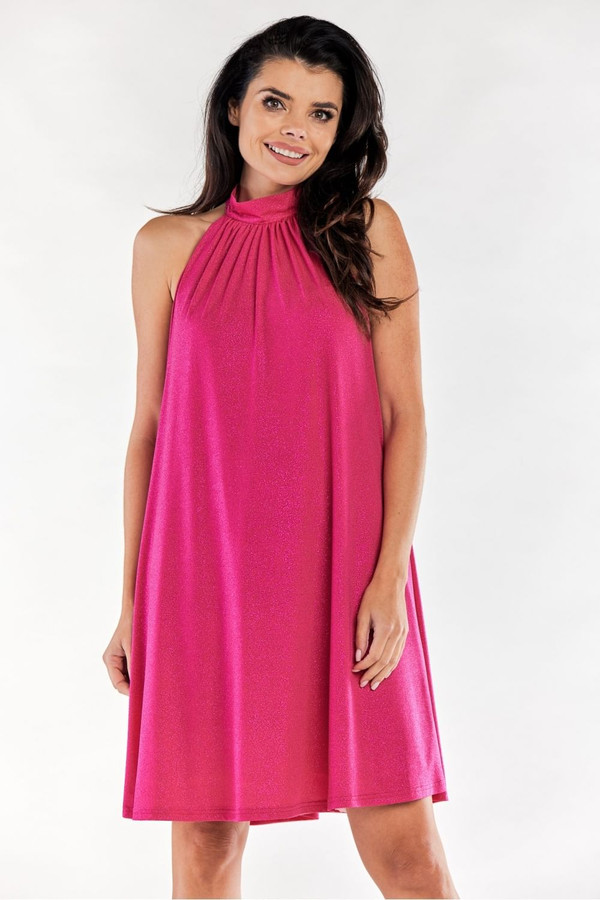 pink - Evening dress model 174341 awama U704-174341