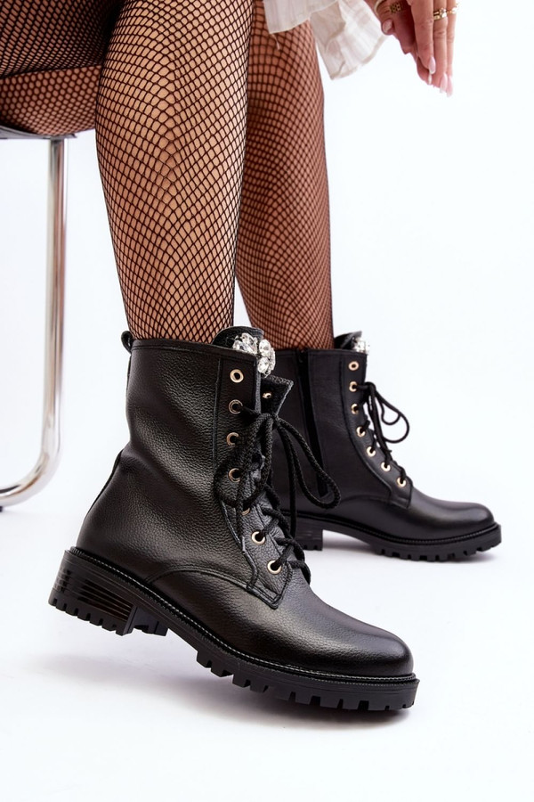 black - Boots model 190198 Step in style U704-190198