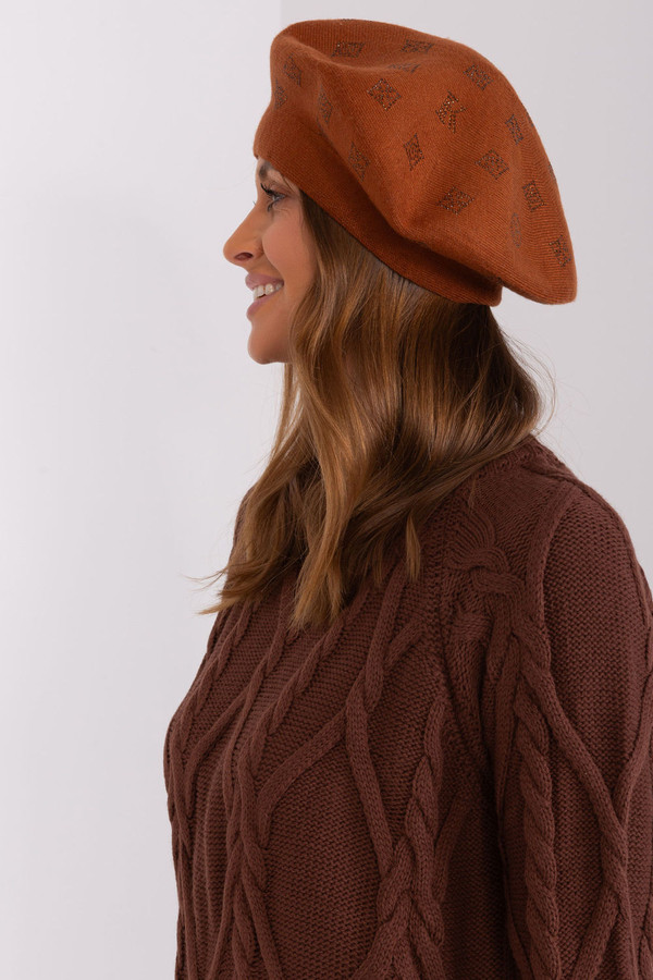 brown - Beret model 191127 AT U704-191127