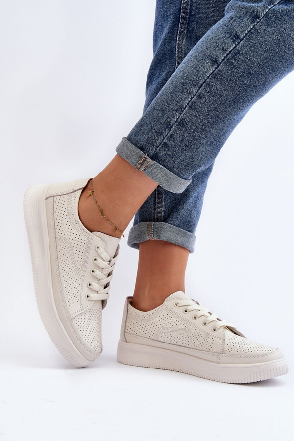 white - Platform sneakers model 192935 Step in style U704-192935
