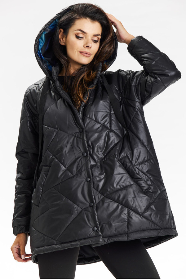 black - Jacket model 200545 awama U704-200545