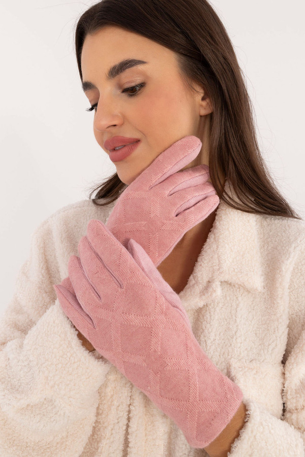pink - Gloves model 201618 AT U704-201618