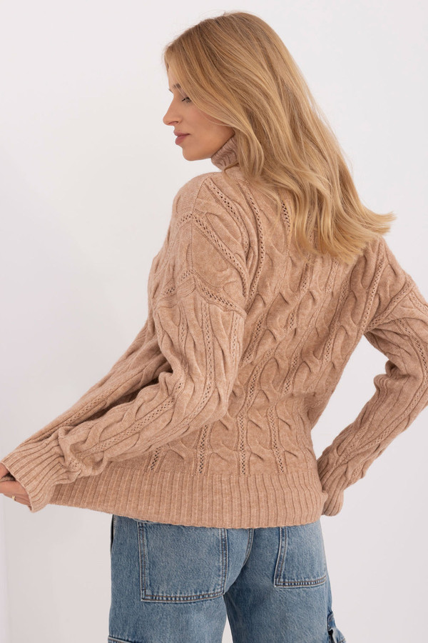 brown - Turtleneck model 199521 AT U704-199521