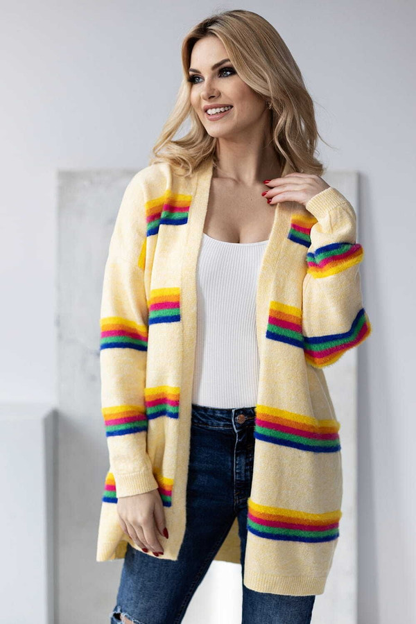 multicolor - Cardigan model 178649 PeeKaBoo U704-178649