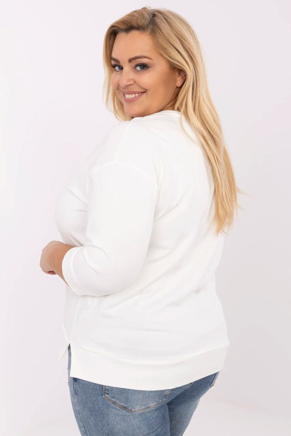 beige - Plus size blouse model 212701 Relevance U704-212701