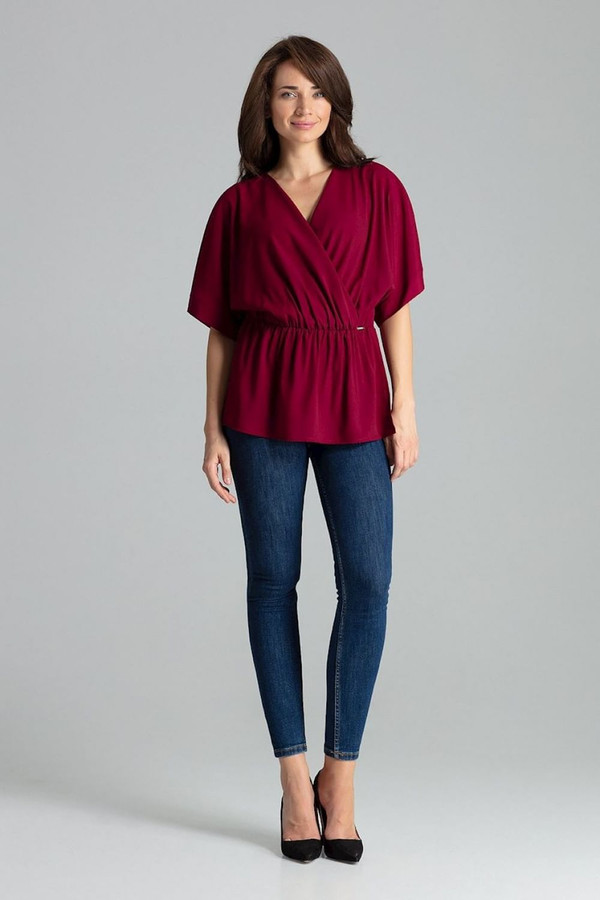 red - Blouse model 135850 Lenitif U704-135850